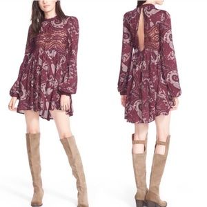 Free people Sweet Thing Paisley Dress Tunic